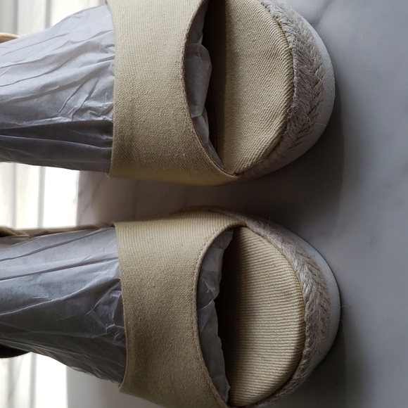 LifeStride Go For It Espadrille Wedge Sandal in Butter Size 10M - Picture 5 of 11